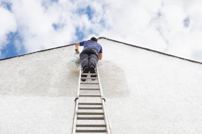 Peinture extérieure à Lezoux — façades et ravalement